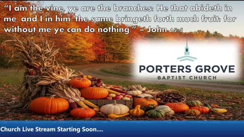 PGBC 10/26/25 Sunday Morning Svc w/ Missionary Travis Sharpe.