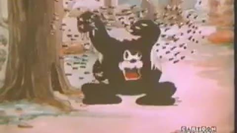 beaver cartoon - beaver/bear spanking