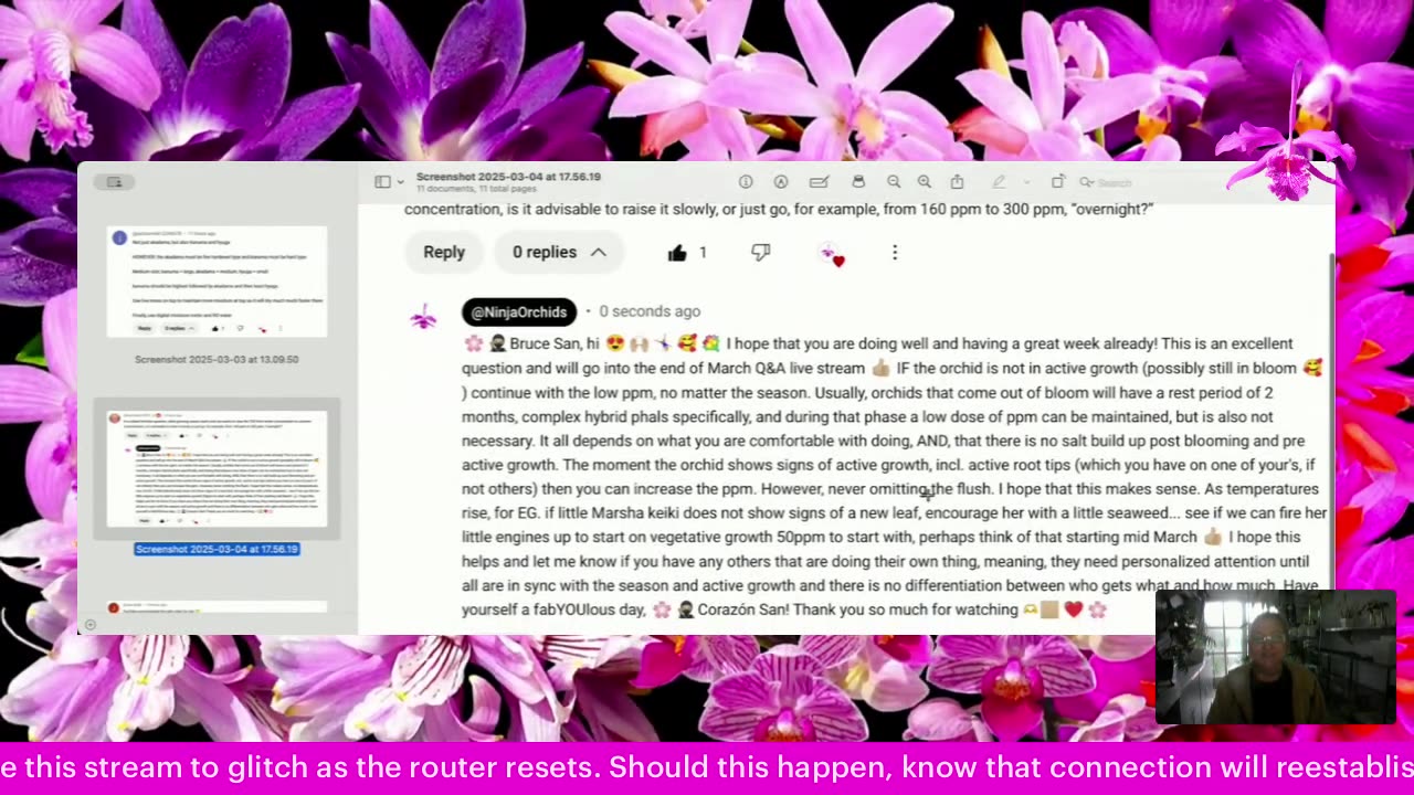 Monthly Q&A FAQ April 2025 Comments Review Orchid Related or Not Diverse Topics #ninjaorchids