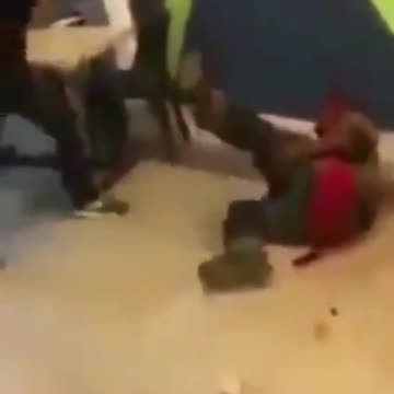 Nigger wacked for shoplifting by Asians