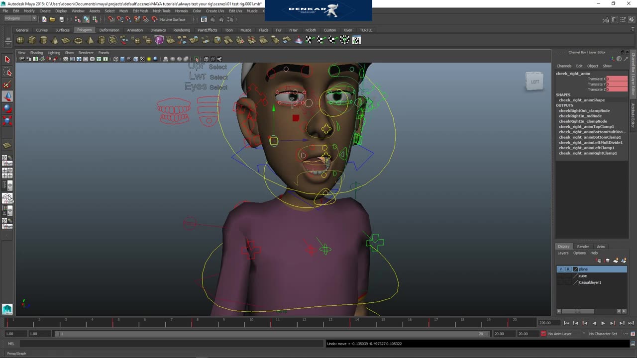 Maya Character Animation,Test Your Rig 02