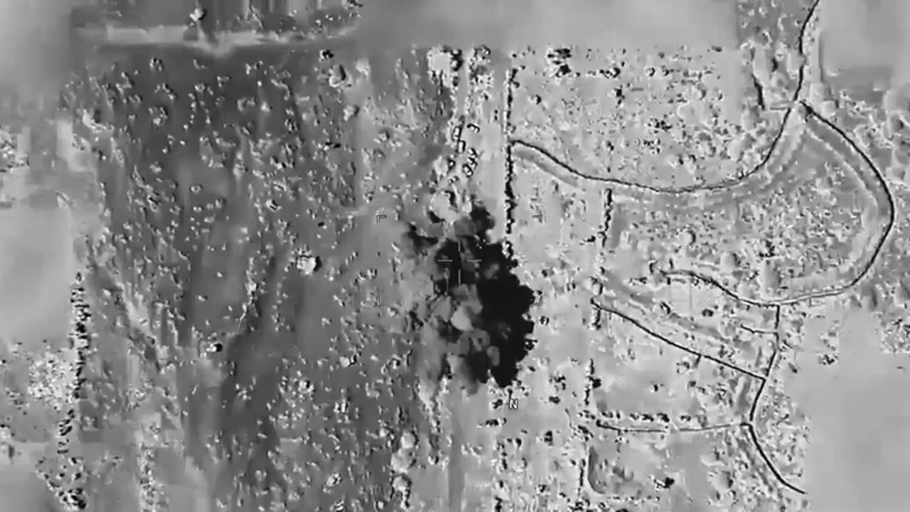 U.S. Airstrike on a Large Concentration of Houthis in Yemen