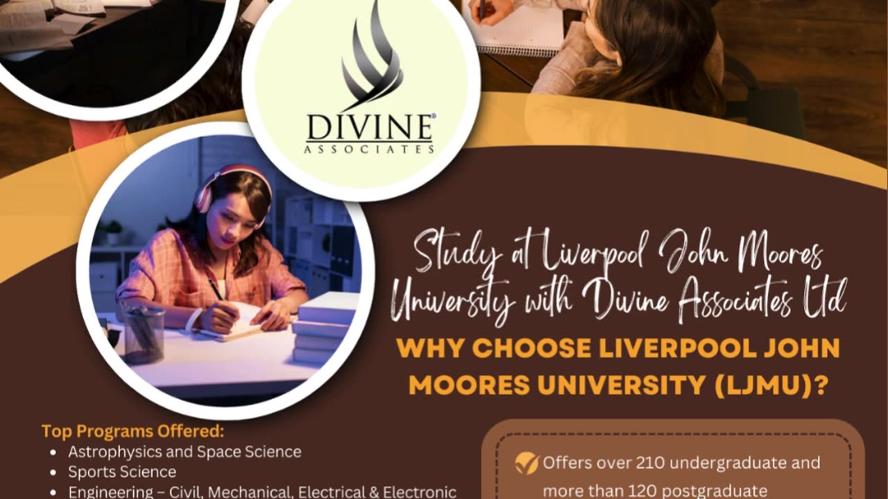 Unlock Your Future: Study at Liverpool John Moores University with Divine Associates Ltd