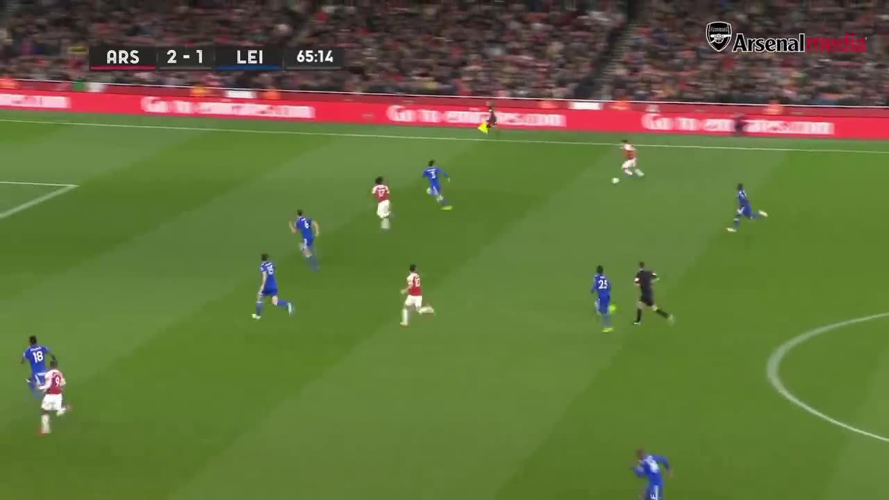 MESUT OZIL GOL VS LEICESTER