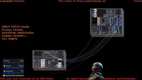 Night Patch Mode - VCV Rack Ambient & Meditative Sound - for 🙏 Inner 🕉 Peace ☮ SFW