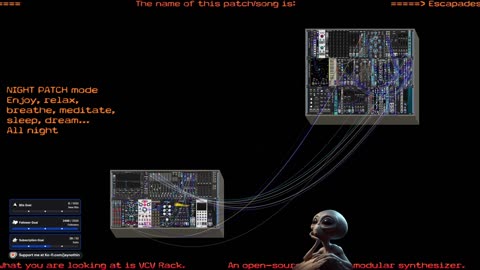 Night Patch Mode - VCV Rack Ambient & Meditative Sound - for 🙏 Inner 🕉 Peace ☮ SFW