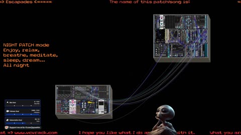 Night Patch Mode - VCV Rack Ambient & Meditative Sound - for 🙏 Inner 🕉 Peace ☮ SFW