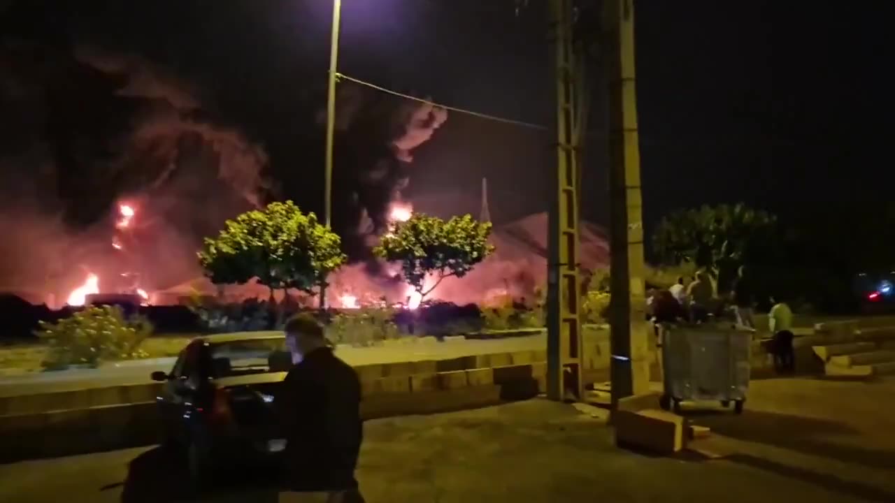Tehran, oil depot 🔥🔥🔥