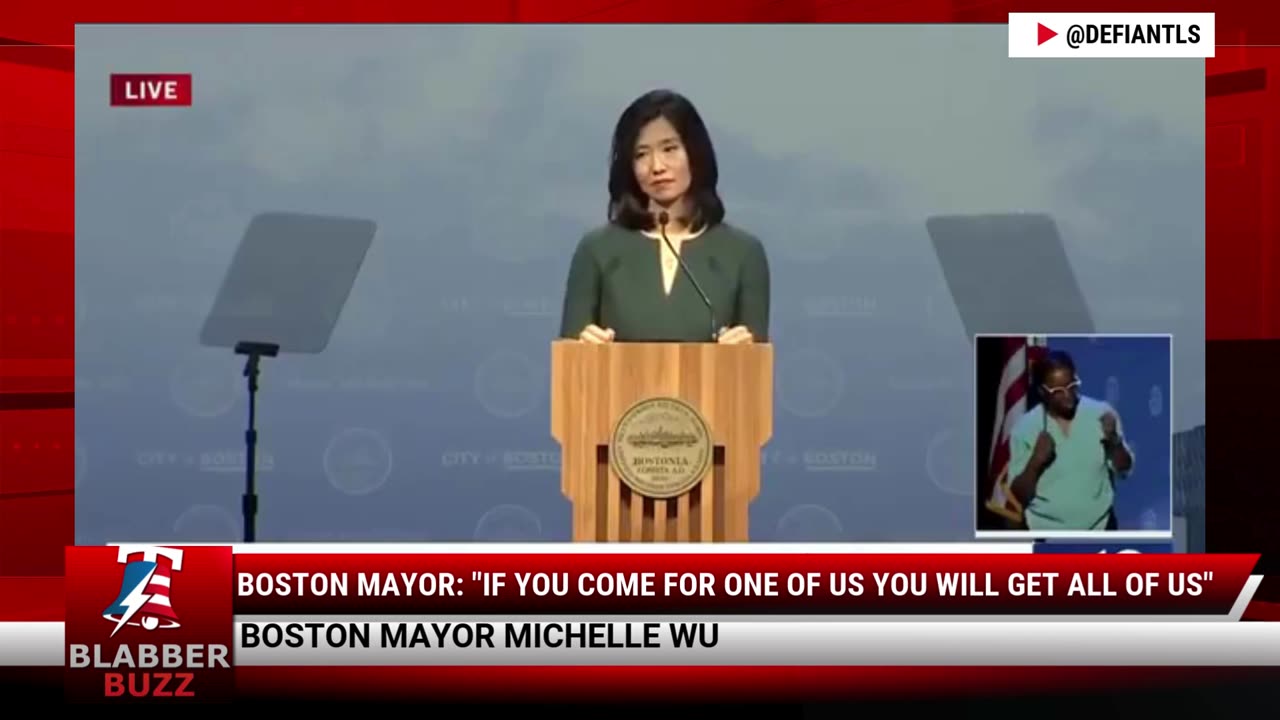 Boston Mayor: "If You Come For One Of Us You Will Get All Of Us"