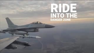 Pair of Ukrainian F16s on Patrol