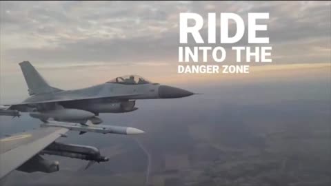 Pair of Ukrainian F16s on Patrol