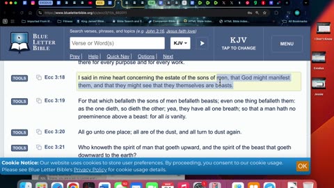 3/21/25 Ecc3:16-22 Wherefore I perceive that there is nothing better…Than Isa 28:9-10 ALL GOD’S WORD