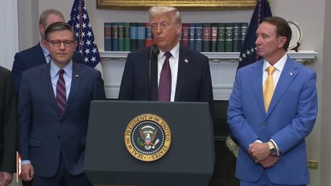 LIVE: President Trump Delivers Remarks with Louisiana Governor Jeff Landry...