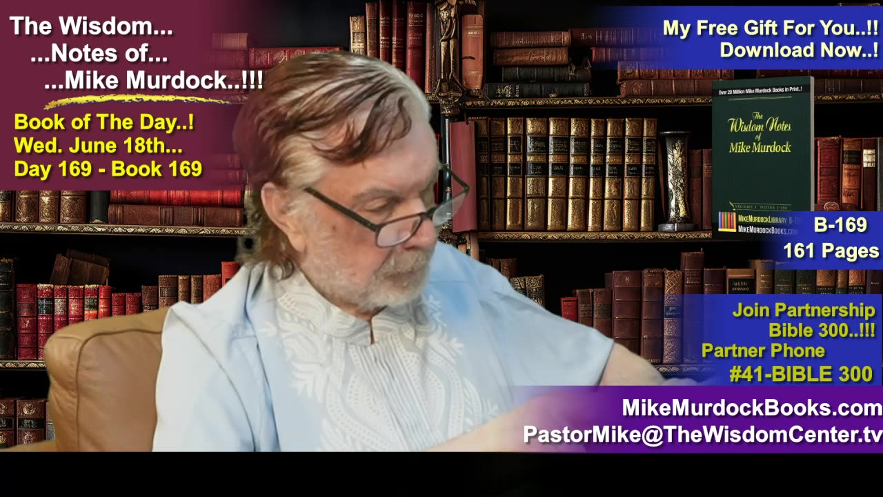 Re-Air: The Wisdom Notes of Mike Murdock..!!!