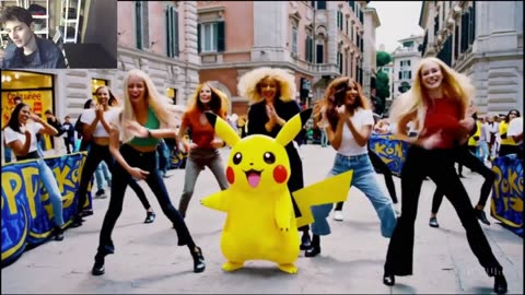 Outtake #3,014 Of Pikachu The Pokemon Dancing With Women In Rome, Italy Fake Funny Parody Video