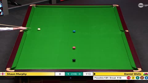 Daniel Wells - First Century (100) At The Crucible Snooker 2025
