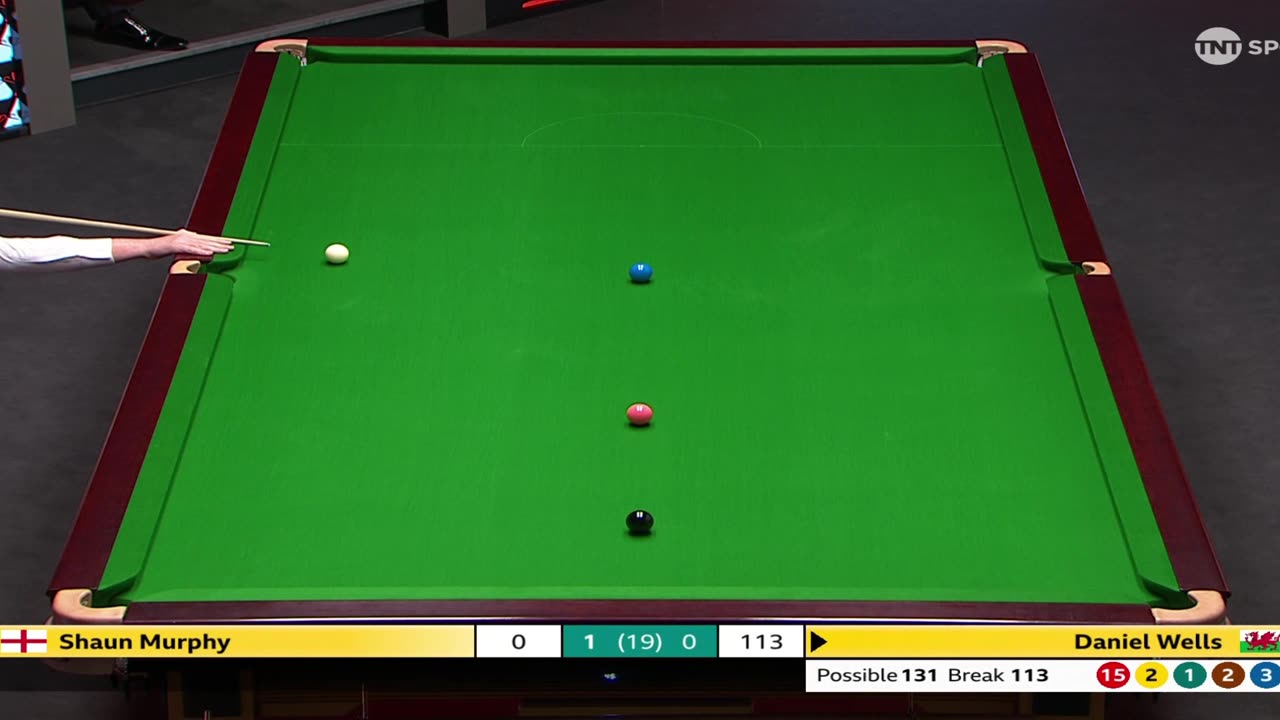 Daniel Wells - First Century (100) At The Crucible Snooker 2025