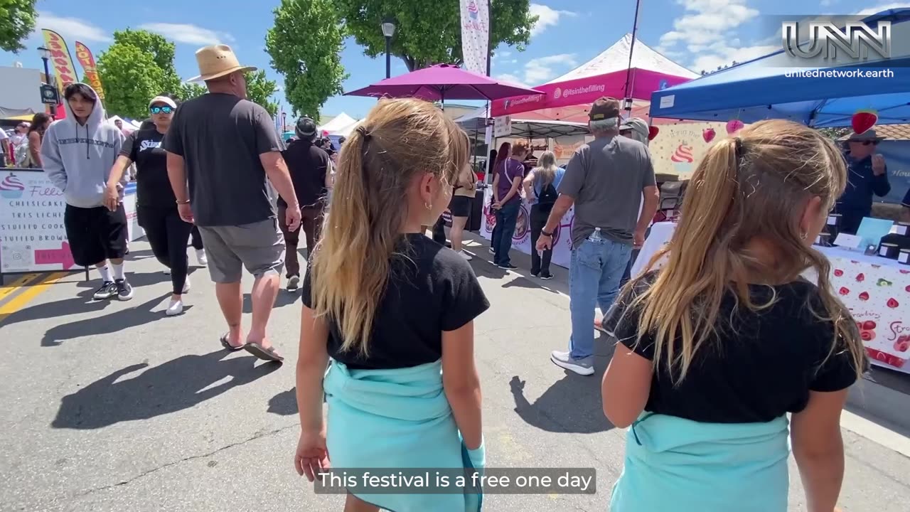 Join Addison at Vista Strawberry Festival- Fun, food & family vibes!