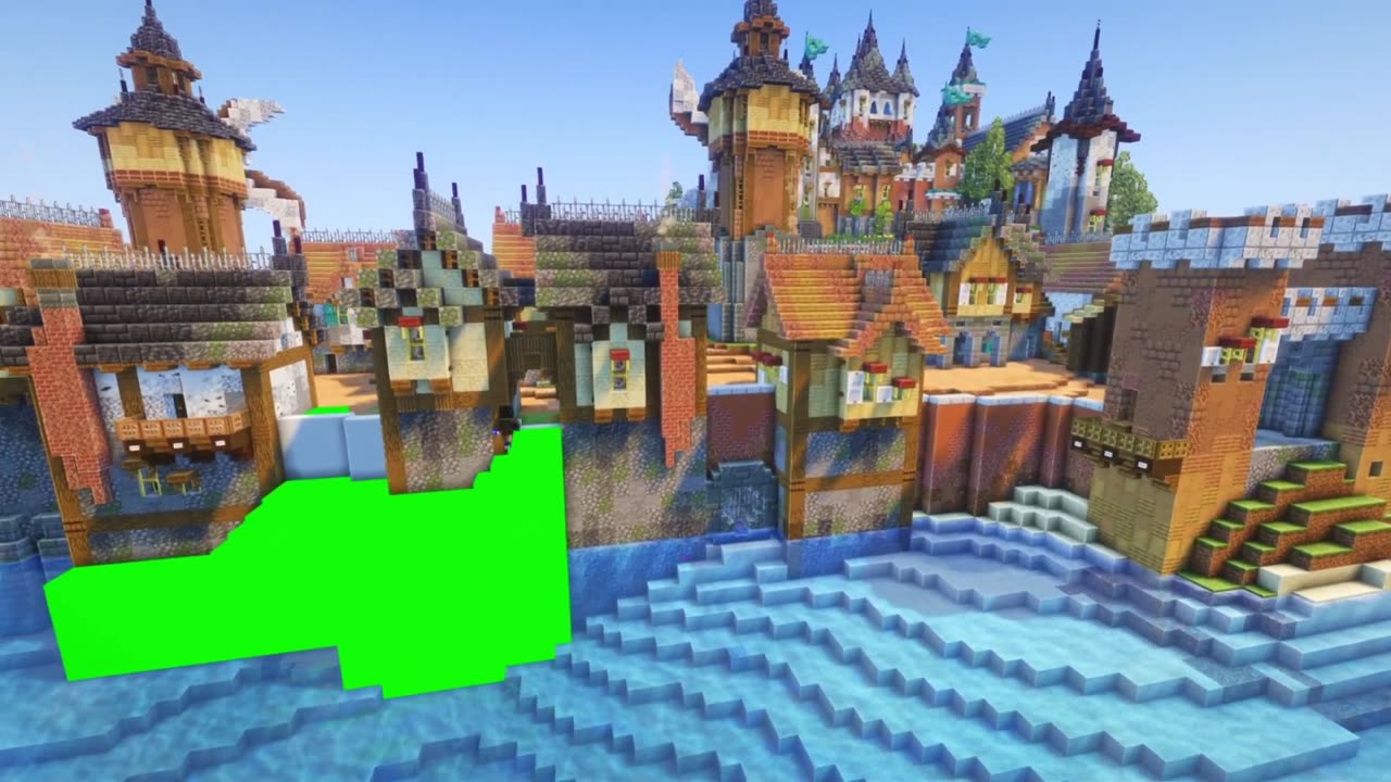 This Island Became the BIGGEST Medieval Kingdom in Minecraft