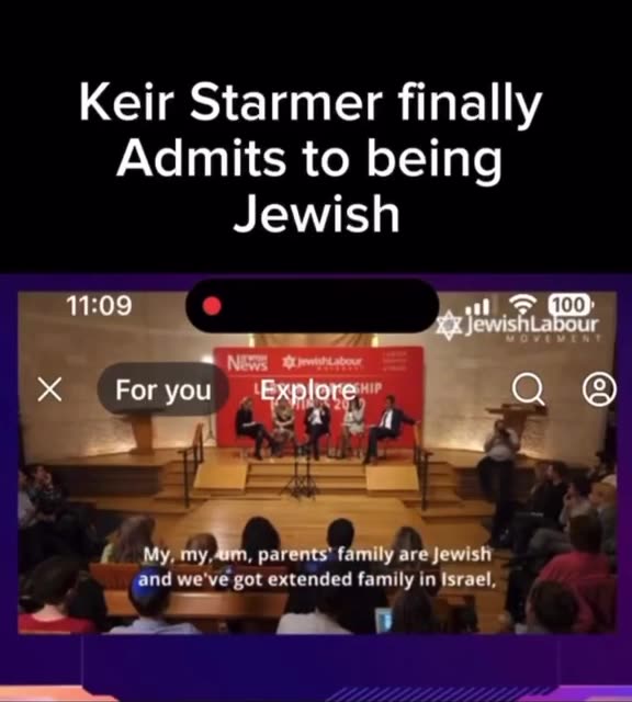 🇬🇧 Starmer = ✡️