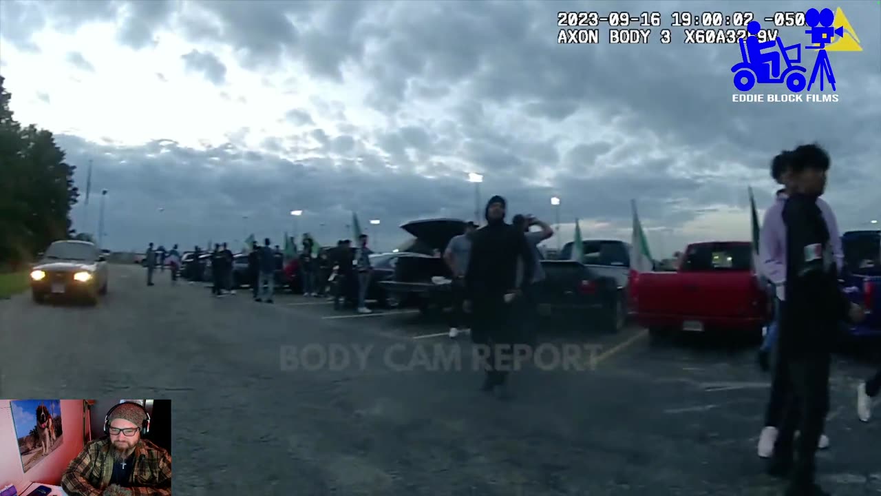 Police Face Off Against Hostile Crowd During Celebration