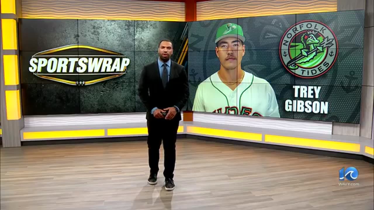 Local product hits mound for Tides in double header