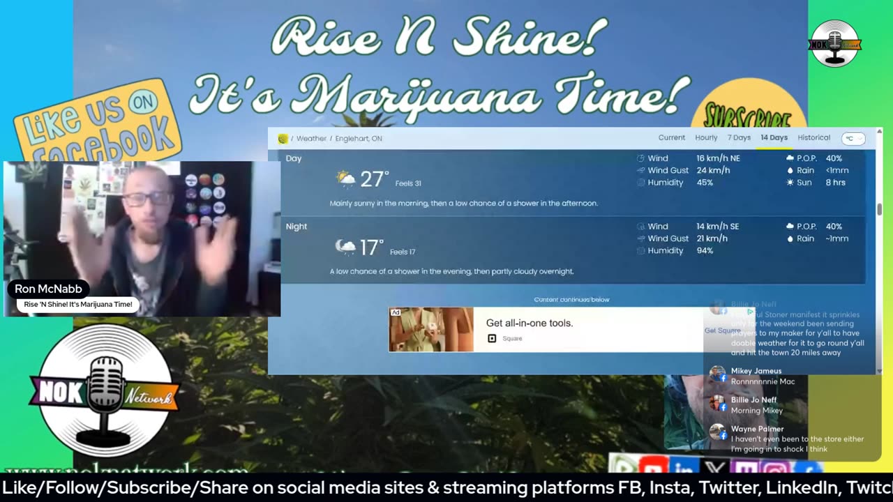 Rise ‘N Shine! It's Marijuana Time! Wake ‘N Bake Show Ep 240