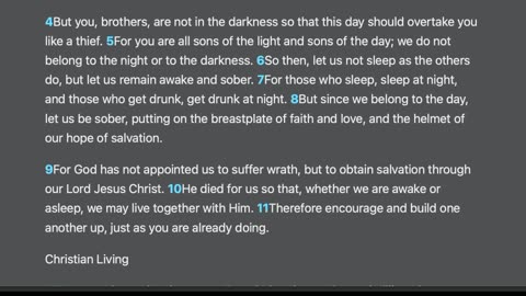 1 Thessalonians 5