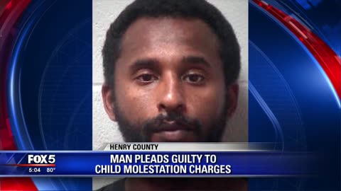 Black man pleads guilty to child molestation charges
