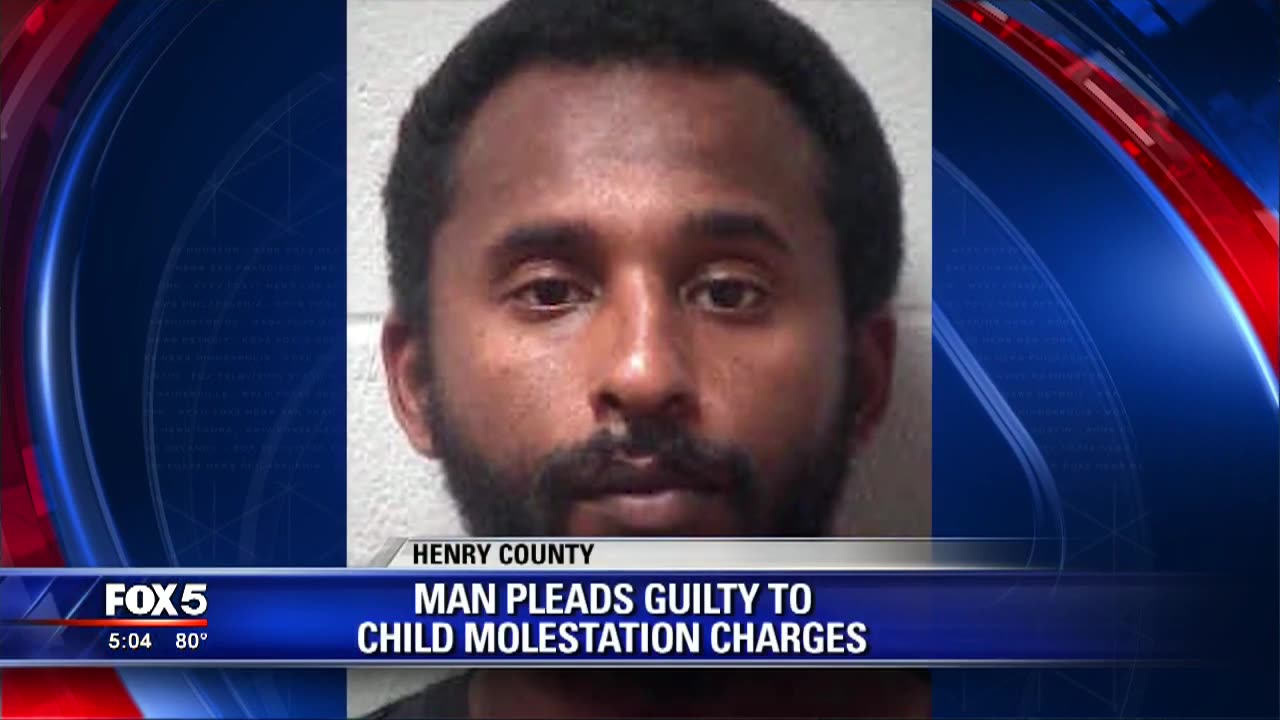 Black man pleads guilty to child molestation charges