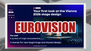 Fact Check: Austria's Eurovision 2026 Stage Is NOT Swastika -- Fake Satire Image Circulating
