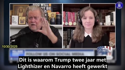 【NL】Bannon over gesprekken VS-China: De CCP is zijn afspraken nooit nagekomen