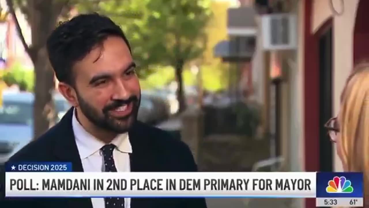 NYC Mayoral candidate Zorhan Mamdani confronted for using multiple accents.
