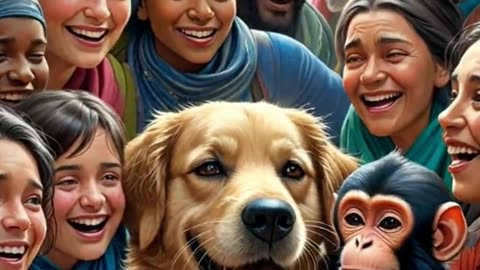 Dog Saves Monkey, Monkey Saves a Child – Amazing Animal Rescue Story.