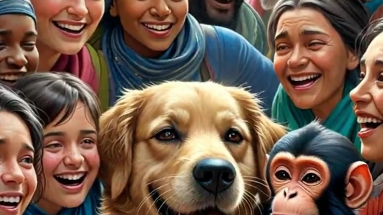 Dog Saves Monkey, Monkey Saves a Child – Amazing Animal Rescue Story.