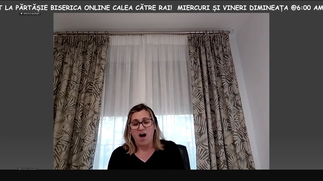 CRISTINA OMETIȚA -URLĂ VALURILE INFURIATE- CALEA CĂTRE RAI PĂRTĂȘIE #live #musiclovers #crestinism
