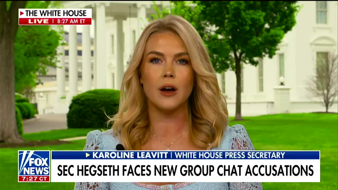 'Entire Pentagon': Karoline Leavitt claims 20,000 DOD employees are against Pete Hegseth