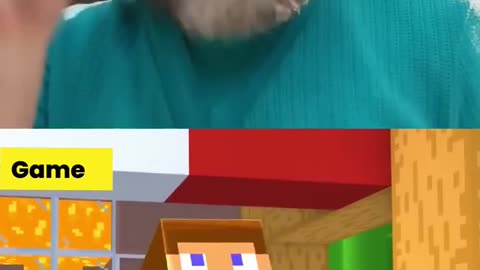 Minecraft song in real life in game life 🤩