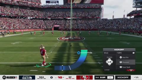 Madden NFL 26 - Seattle Seahawks vs San Francisco 49ers - Gameplay (PS5 UHD) [4K60FPS]