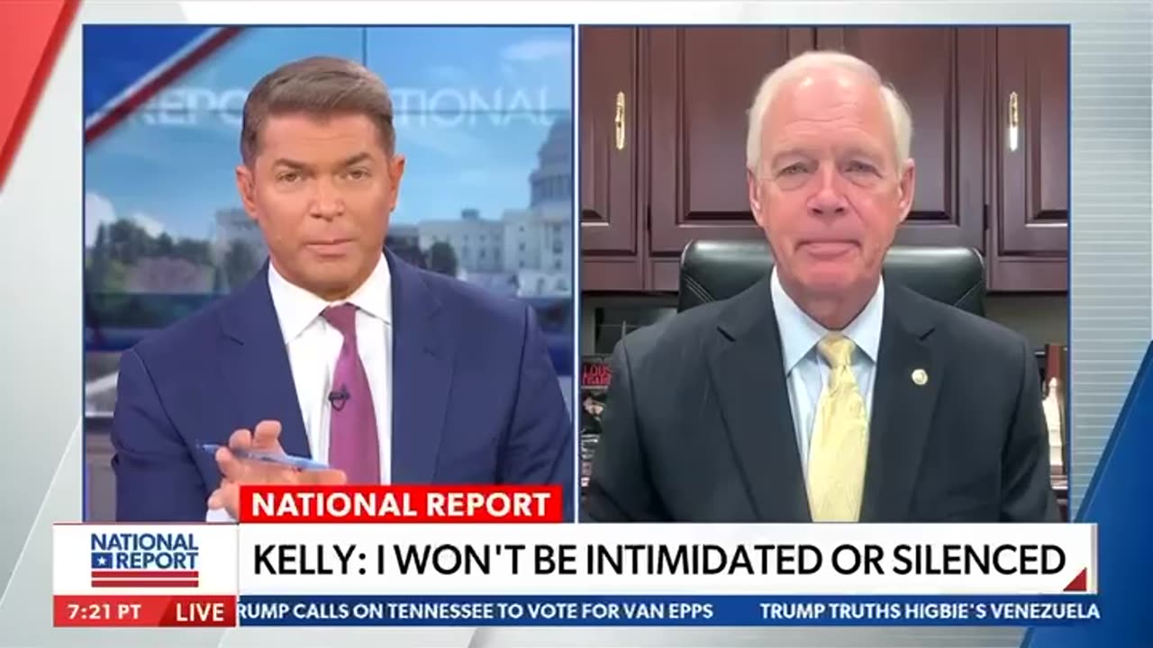 Senator Ron Johnson on National Report 12.2.25