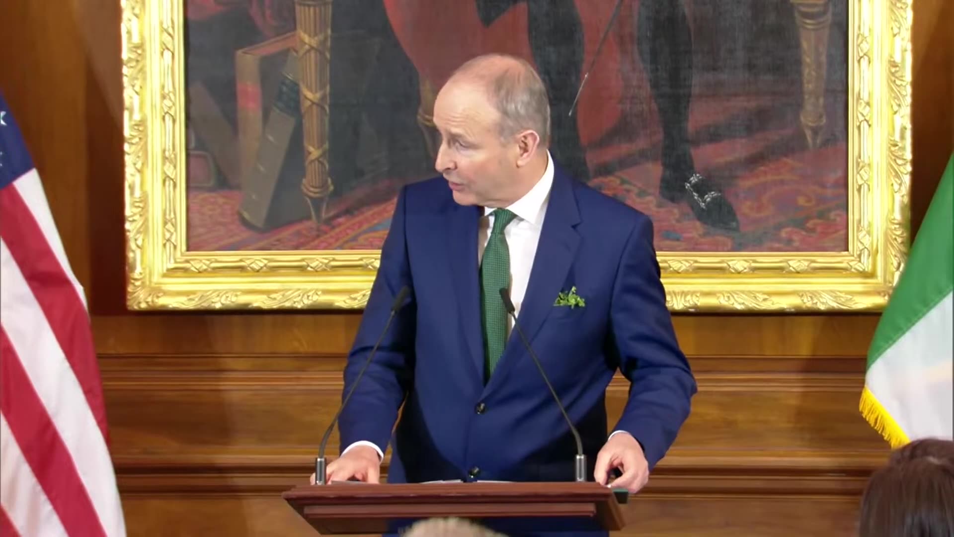 President Trump Participates in the Friends of Ireland Luncheon