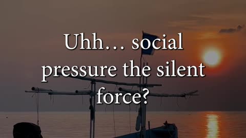How to Stop Letting Social Pressure Control Your Choices #stayfocused #motivation #mindset #inspire