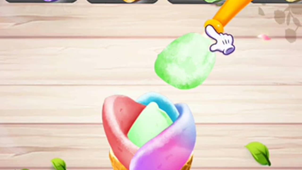 🌹🦄 Making Rose Ice Cream in Unicorn Cooking – Magical & Fun!