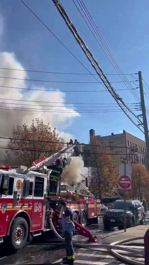 Late Saturday morning, the FDNY responded to a 5-alarm fire at 1740 East Tremont Avenue