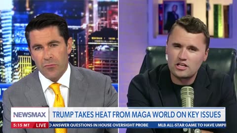 ⚡Charlie Kirk joins Rob Schmitt to discuss MAGA voter frustrations