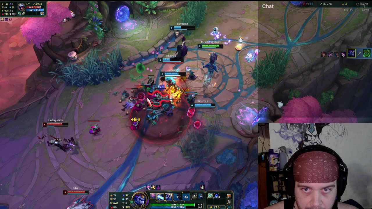 League of Legends Farming for practice