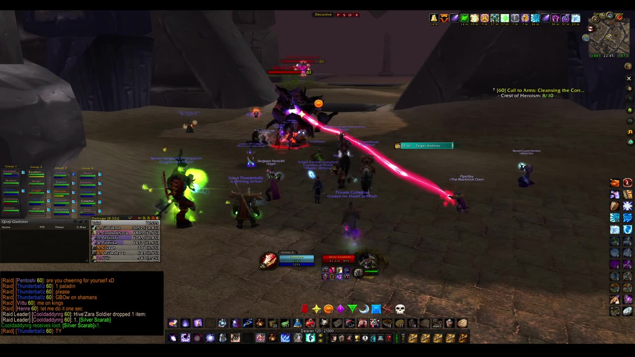 Turtle Wow - PUG AQ20 - Mage POV - no commentary