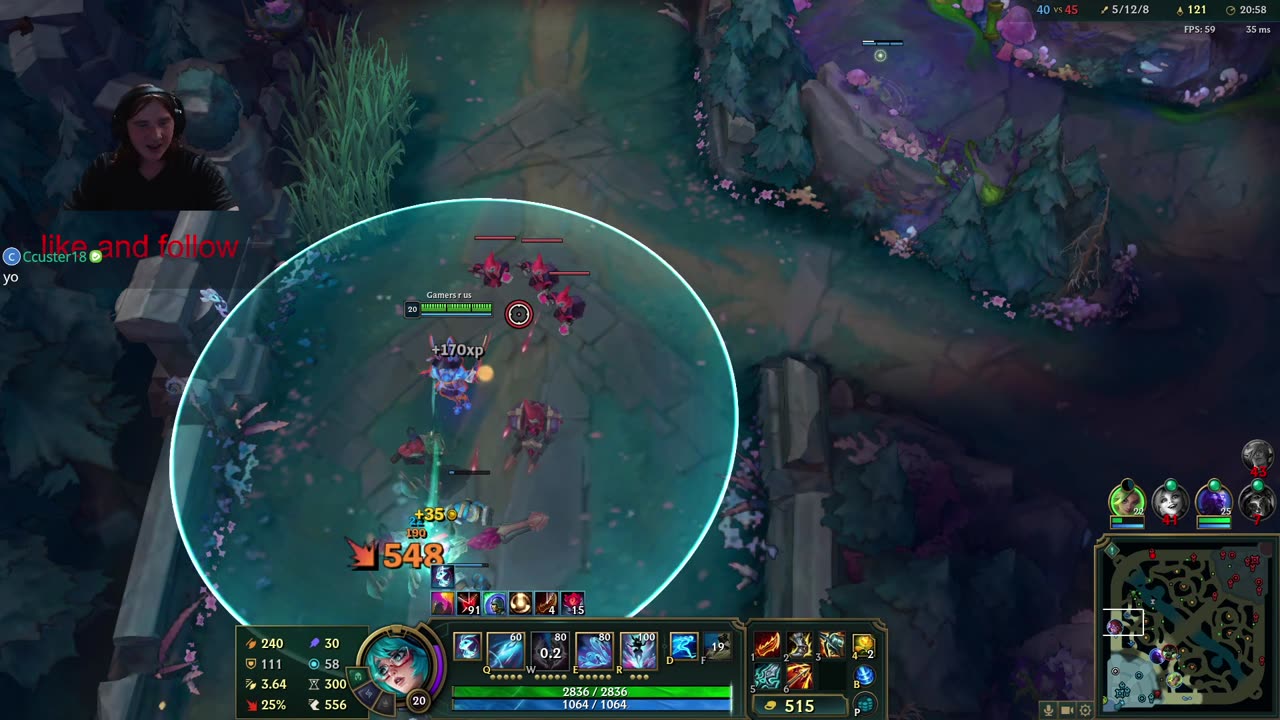 winning on every champ in ranked A-Z.