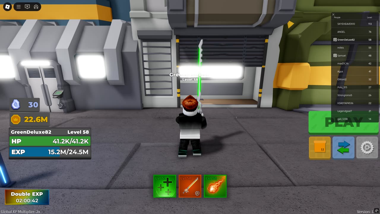 Roblox: Blade Quest - Ghost Town - Expert - Hardcore Gameplay