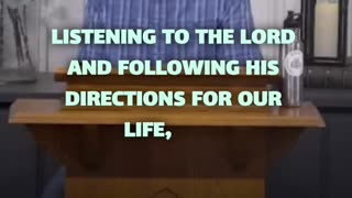 Are you tuned in to hear what God is saying? 'Speak, Lord, your servant is listening.'